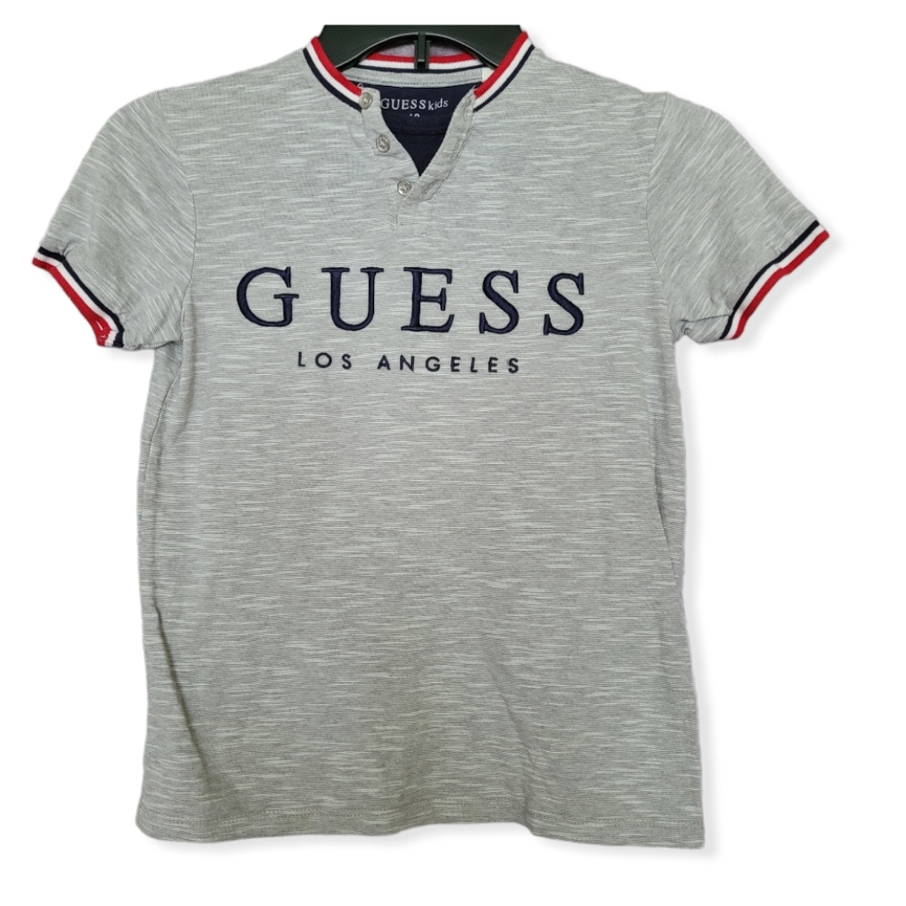 Guess kids gray t shirt Size 10 boys